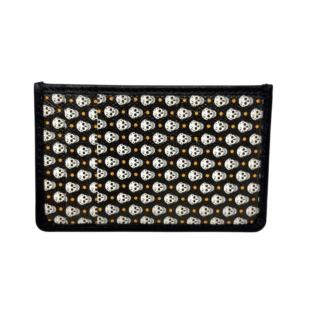 Alexander McQueen Skull-Print Cardholder